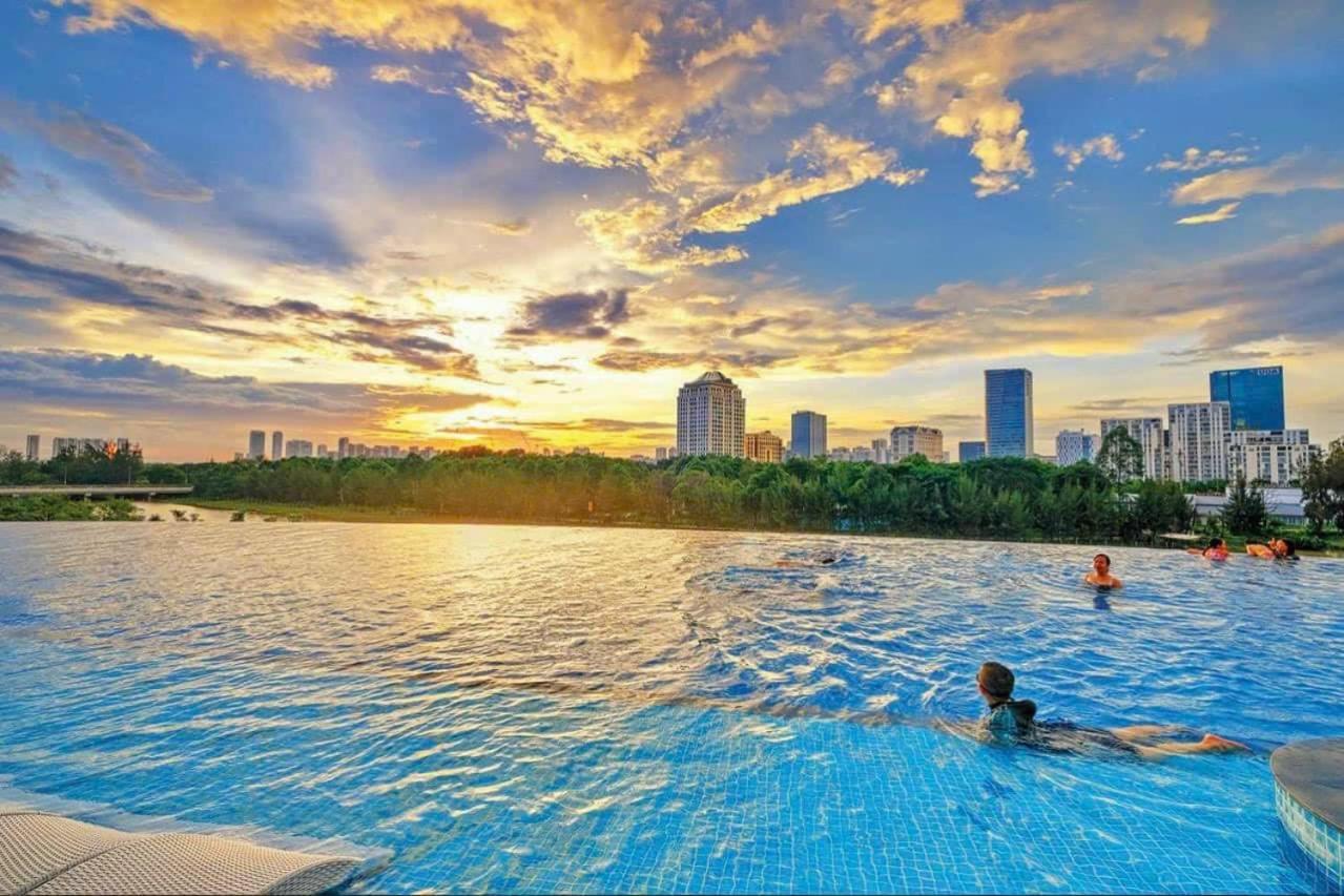 הו צ'י מין סיטי The Peak Midtown Twobedroom With Balcony מראה חיצוני תמונה