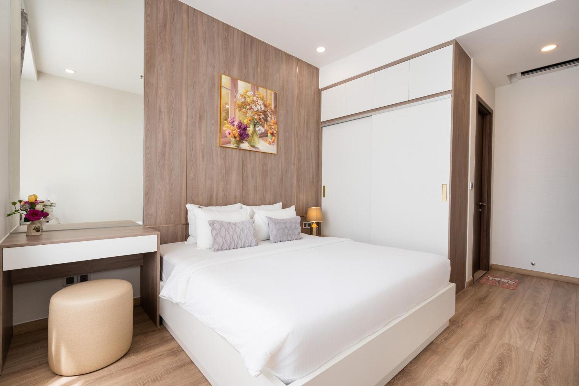 הו צ'י מין סיטי The Peak Midtown Twobedroom With Balcony מראה חיצוני תמונה