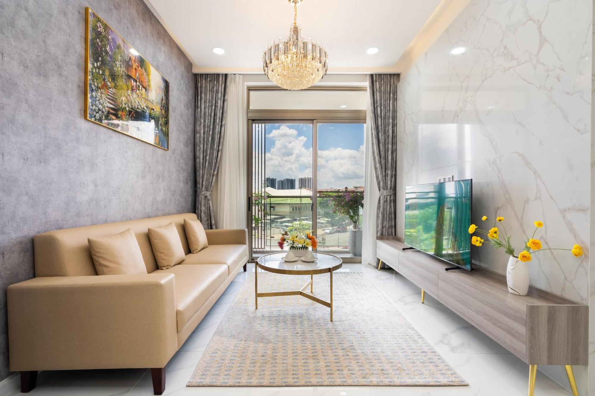 הו צ'י מין סיטי The Peak Midtown Twobedroom With Balcony מראה חיצוני תמונה