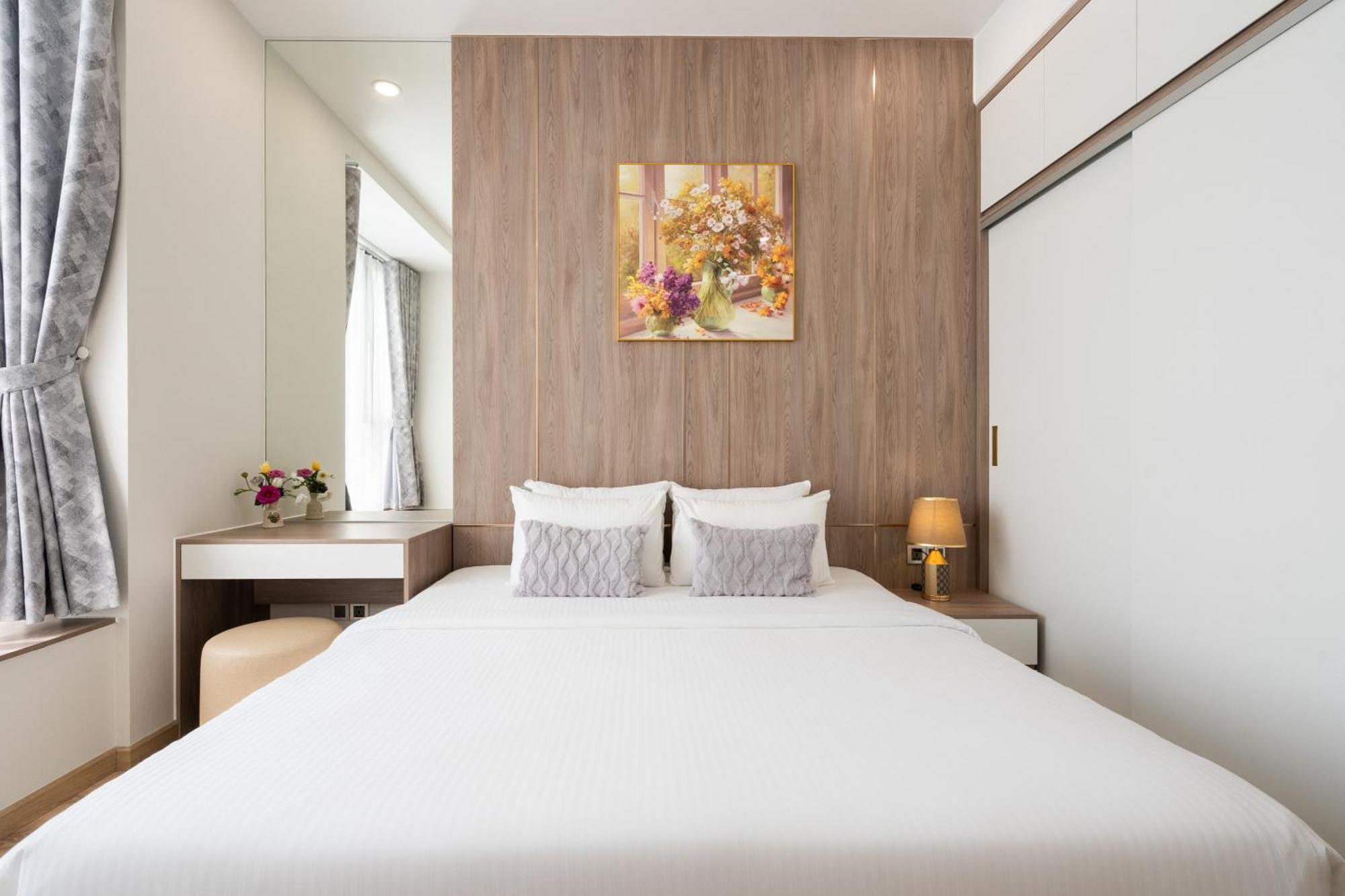 הו צ'י מין סיטי The Peak Midtown Twobedroom With Balcony מראה חיצוני תמונה