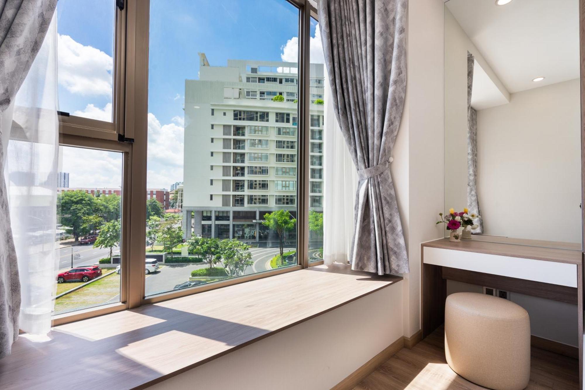 הו צ'י מין סיטי The Peak Midtown Twobedroom With Balcony מראה חיצוני תמונה