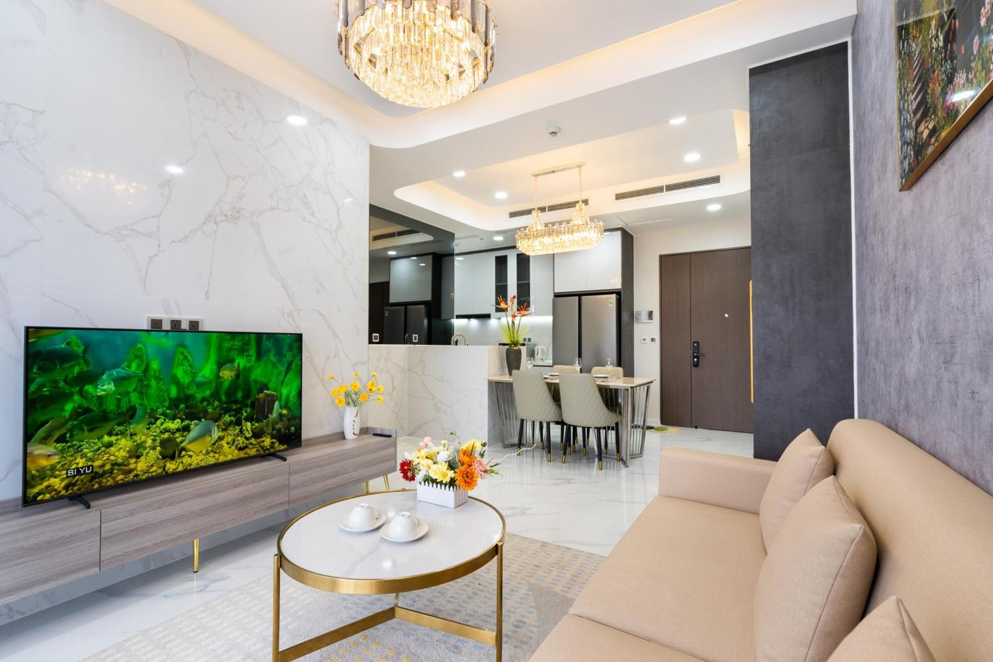 הו צ'י מין סיטי The Peak Midtown Twobedroom With Balcony מראה חיצוני תמונה