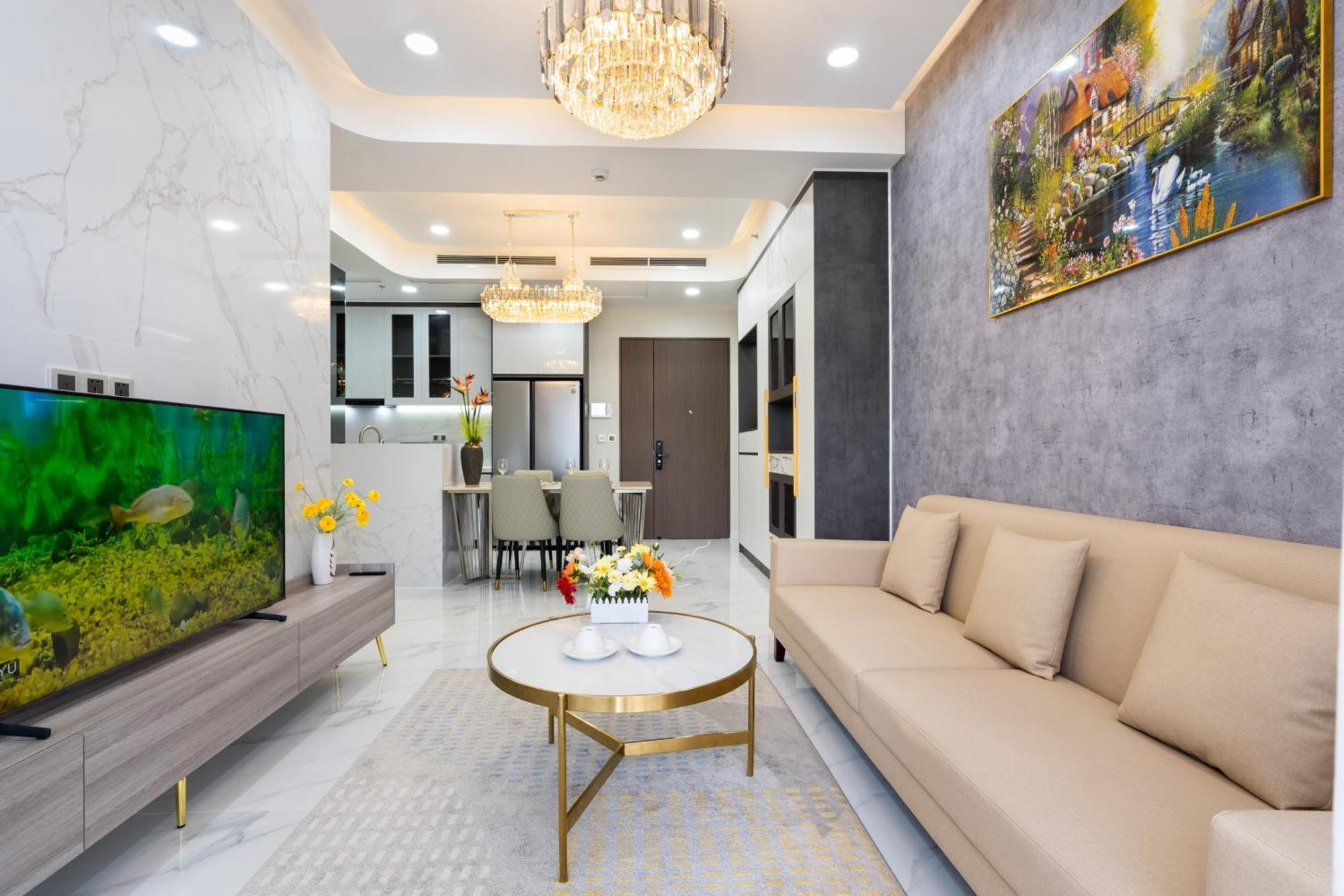 הו צ'י מין סיטי The Peak Midtown Twobedroom With Balcony מראה חיצוני תמונה